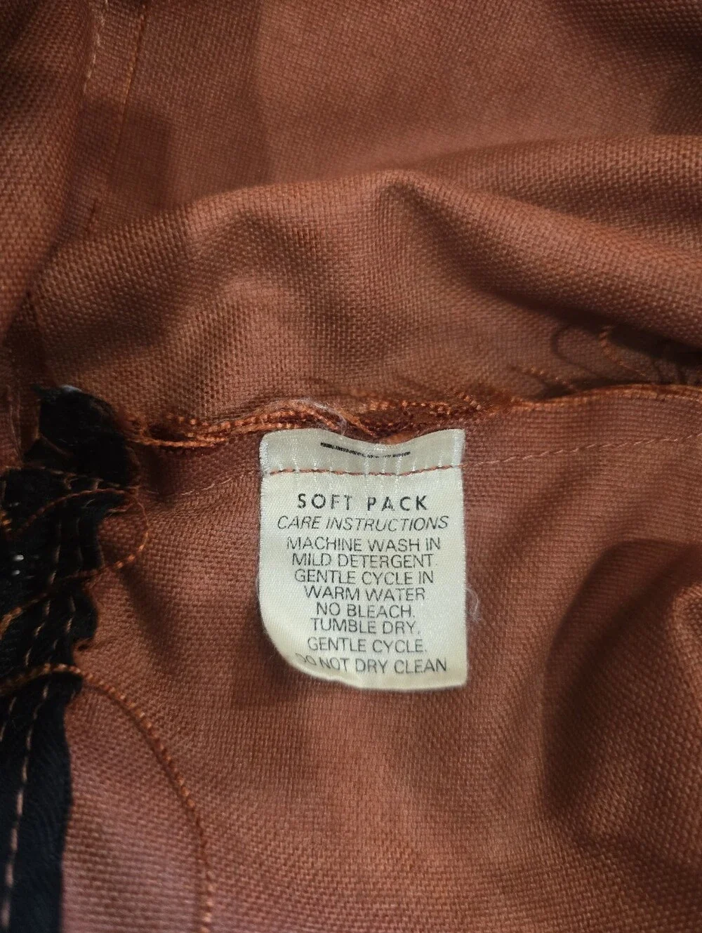 True Vintage 1970’s- 1980s KELTY Rust Orange Soft Pack Backpack Rucksack Daypack